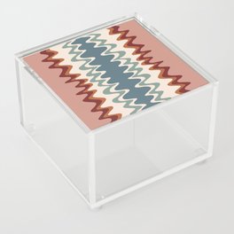 Wavy Stripes Abstract VIII Acrylic Box