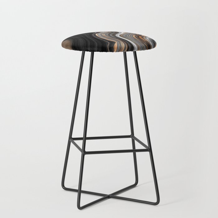 Copper and online black bar stools