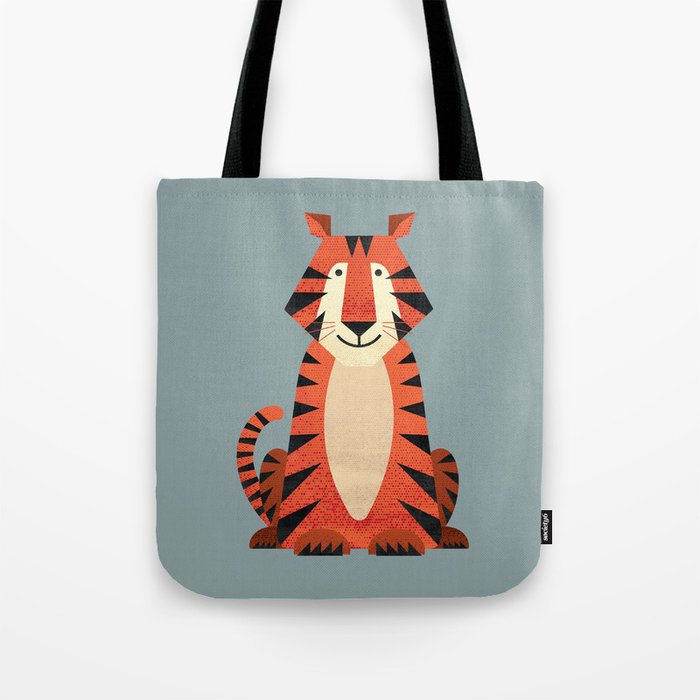 Whimsy Tiger Tote Bag