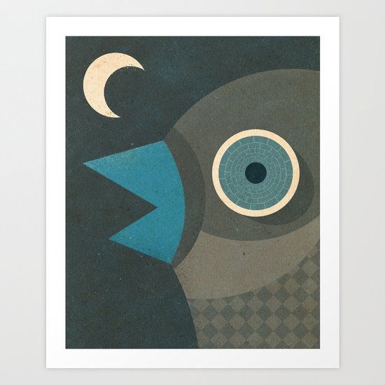 Wind-Up Bird Art Print