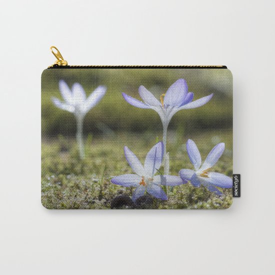 Queen and court- Crocus Springflowers Carry-All Pouch