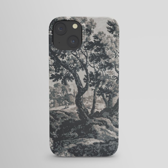 Painted Tree Mural iPhone Case