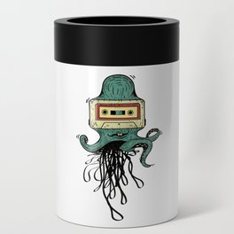 RETRO VINTAGE OCTOPUS WITH CASSETE Can Cooler