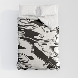 Black and white Comforter