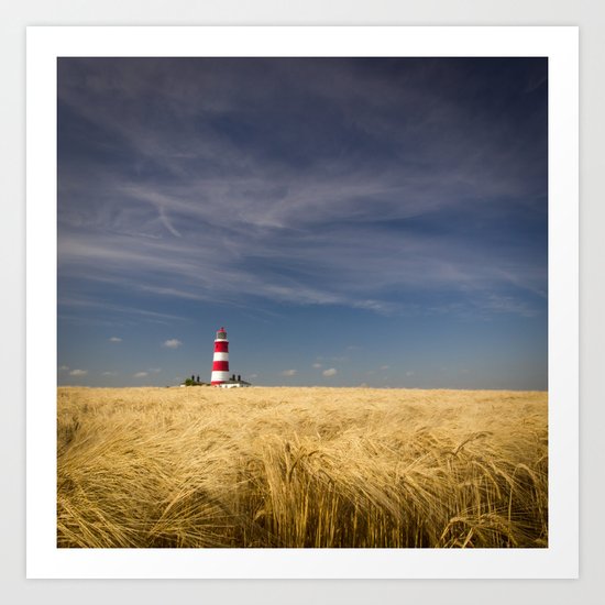 Happisburgh Lighthouse Art Print