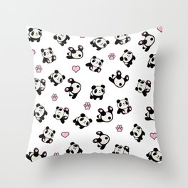 Panda pattern Throw Pillow