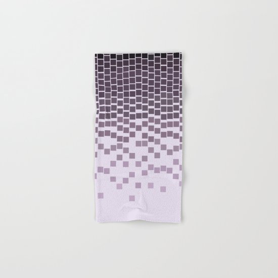 Pixel Rain Hand & Bath Towel