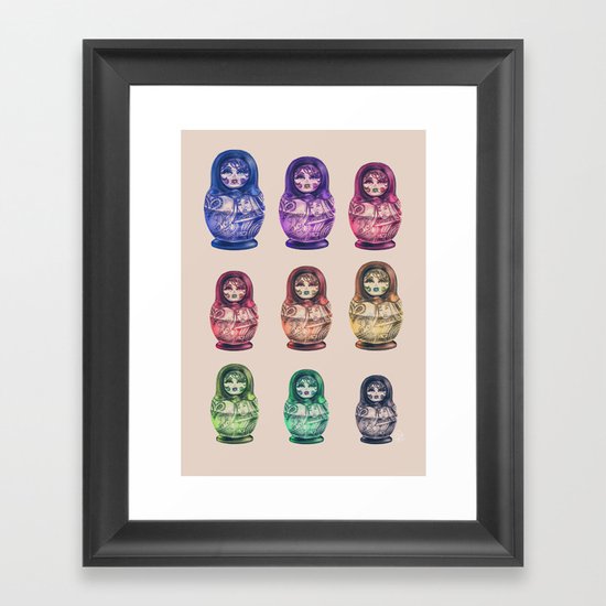 Russia Framed Art Print