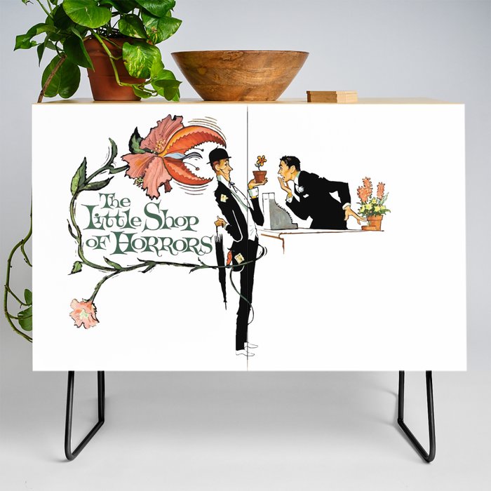 Little Shop Of Horrors, Vintage 1960 Movie Credenza