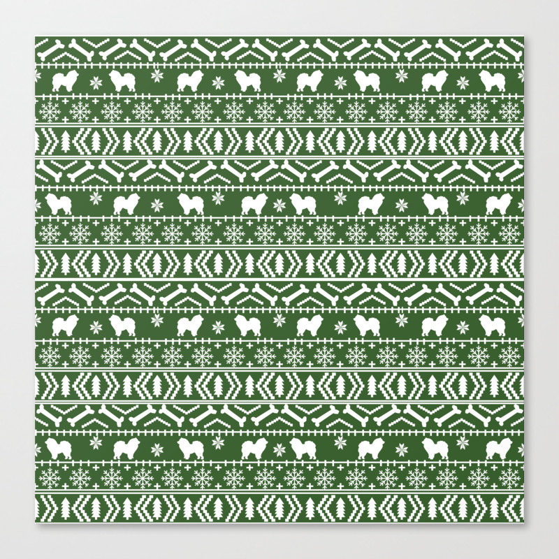 chow chow christmas jumper