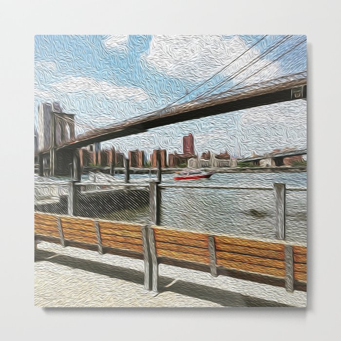 Brooklyn Bridge Metal Print