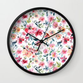 Garden Vibes Pattern Vol. 2 Wall Clock