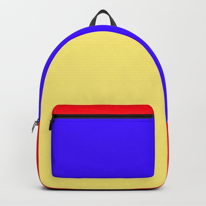 Primary color sales backpack