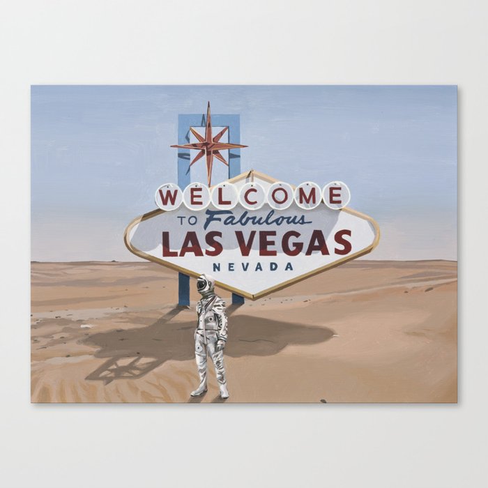 Leaving Las Vegas Canvas Print