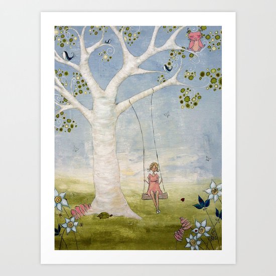 The Enchanted World of Ila Grace Art Print