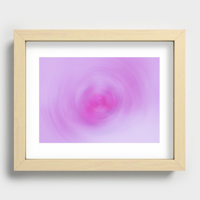 Soft Pink Recessed Framed Print