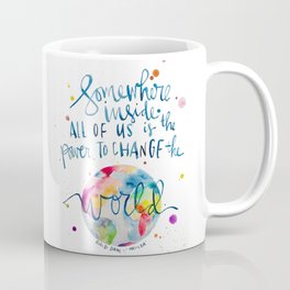 Matilda Quote - Roald Dahl - Power to Change the World Mug