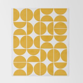 Mid Century Modern Throw Blankets Society6
