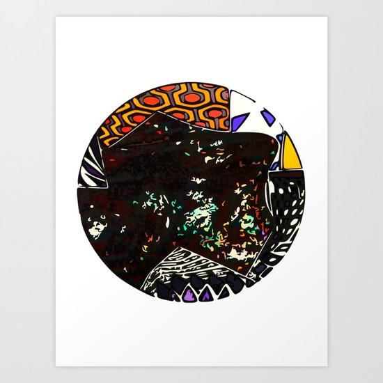 Terrene 3 Art Print