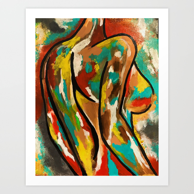 Boobs Boobies Breasts Titts Female Woman Women Colourful Colorful