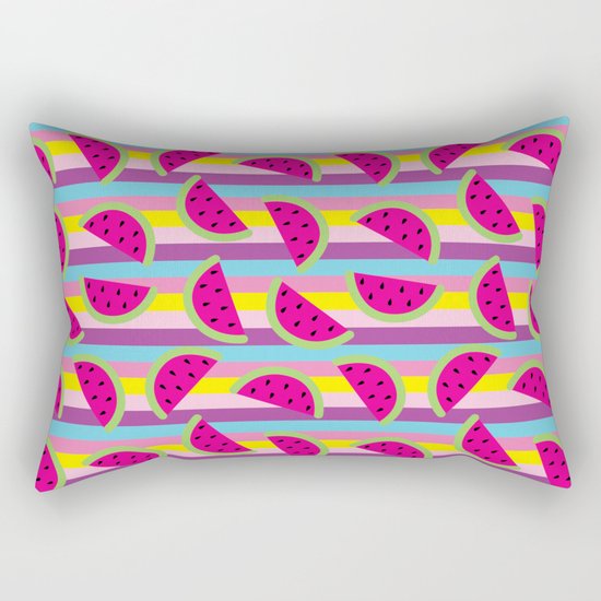 Watermelon party Rectangular Pillow