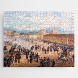 Proclamation of the Republic by Benedito Calixto 1893 Jigsaw Puzzle