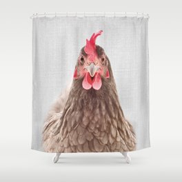 Chicken - Colorful Shower Curtain