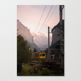 Swiss Alps, Lauterbrunnen Canvas Print