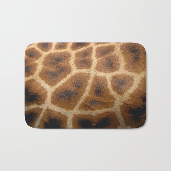 Giraffe Skin Bath Mat