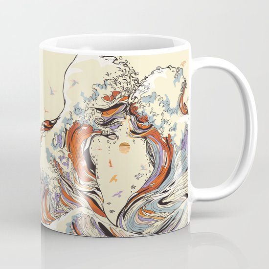 The Wave of Love Mug