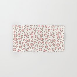 Leopard Print Seamless Pattern  Hand & Bath Towel