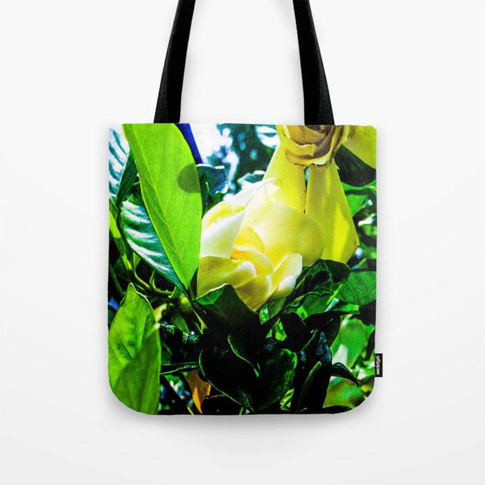 Gardenia in Bloom Tote Bag