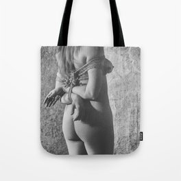 Beautiful nude woman tiedup with rope #M0744 Tote Bag