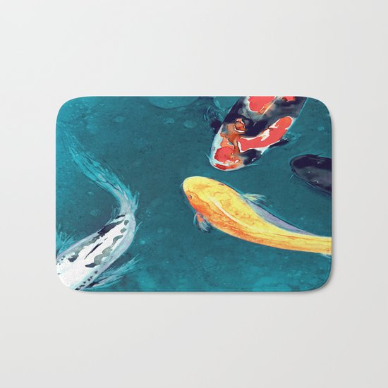 Water Ballet Bath Mat