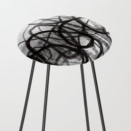 Origins 24. Abstract Drawing.  Counter Stool