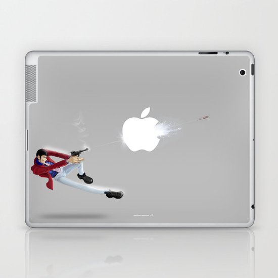 You can't steal everything!.....Lupin Laptop & iPad Skin