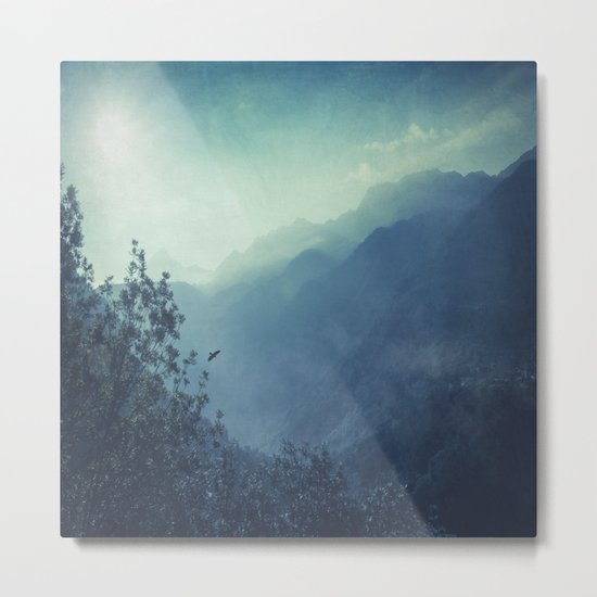 mountain blues Metal Print