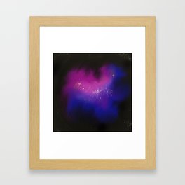 Star Nursery Framed Art Print