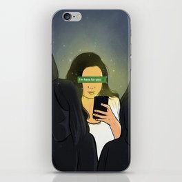 I'm here for you. iPhone Skin