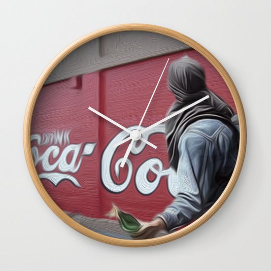Coca Cola Wars Wall Clock