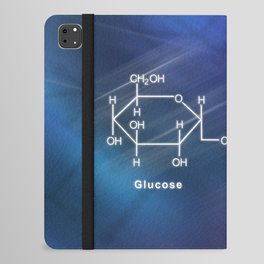 Sucrose Structural chemical formula iPad Folio Case