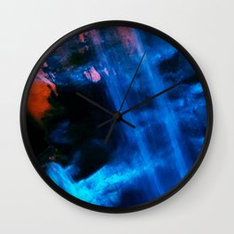 Blue Joy Wall Clock