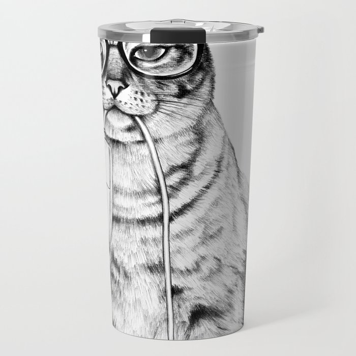 Mac Cat Travel Mug