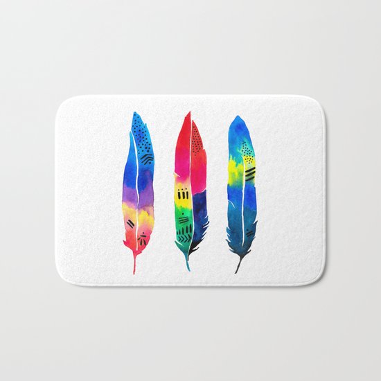 Tropical Quills Bath Mat