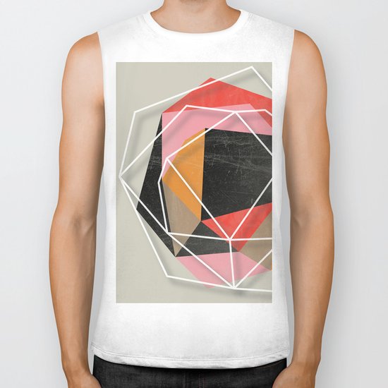Fill & Stroke II Biker Tank