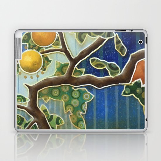 orange tree Laptop & iPad Skin