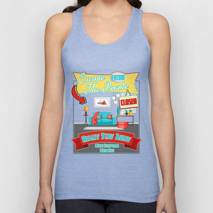 Escape from the People Tank Top