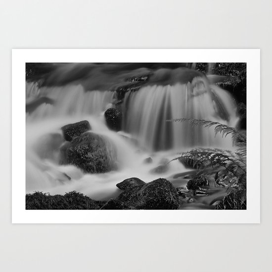 Steeton Falls Art Print