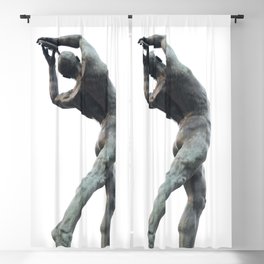 Olympic Discus Thrower Statue #2 #wall #art #society6 Blackout Curtain