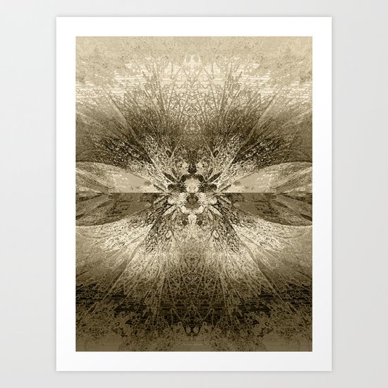As above, so below Art Print